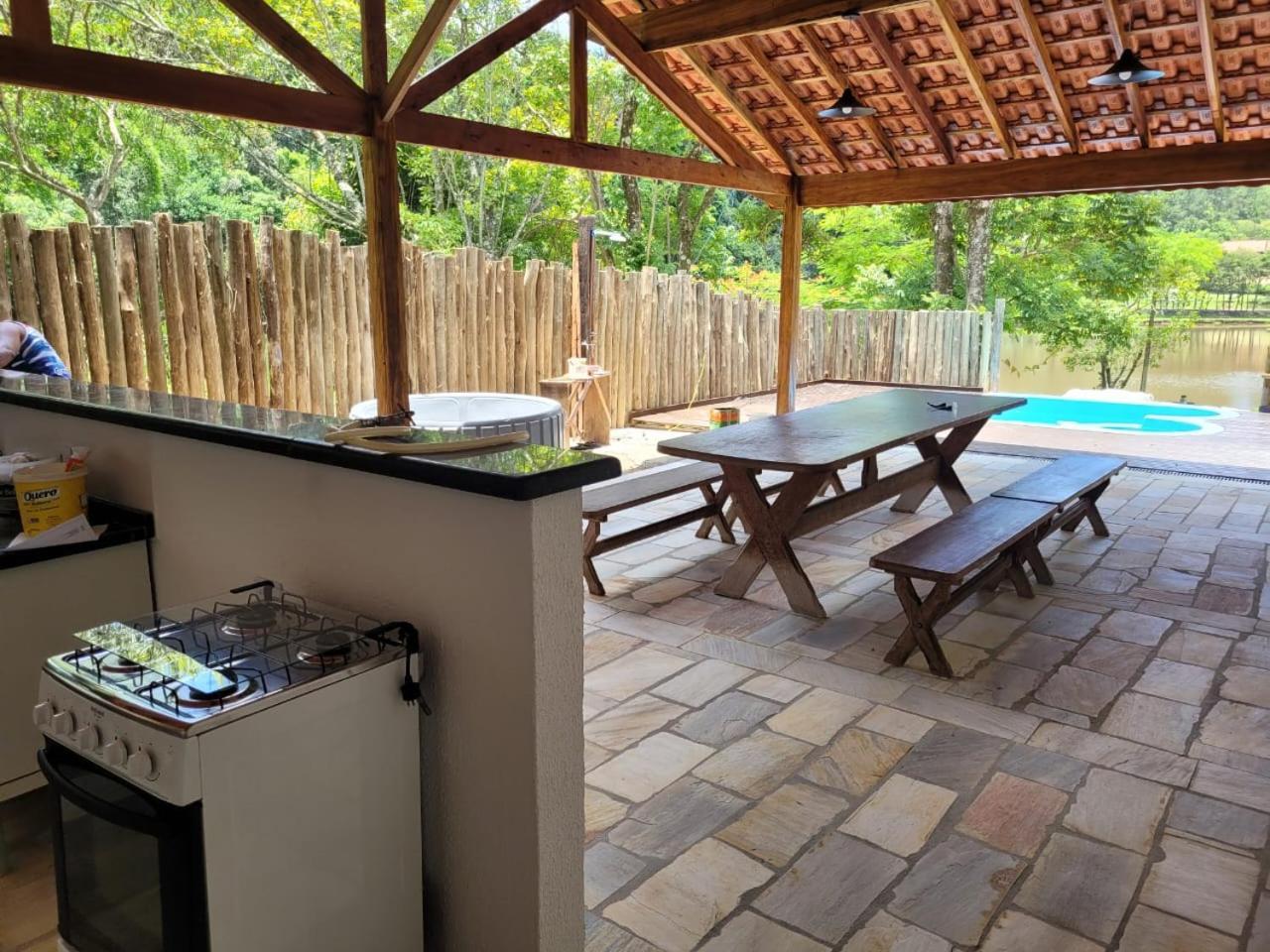 Hotel Fazenda Pintado Na Brasa Guararema Dış mekan fotoğraf